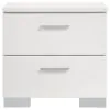 CoasterEssence 203500F-S4 Felicity - 4 Piece Full Bedroom Set - White