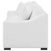 CoasterElevations 509891 Ashlyn - Upholstered Sloped Arm Sofa - White