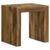 Coaster Fine Furniture 708417 Odilia - Rectangular Solid Wood End Table - Auburn