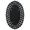 CoasterElevations 961615 Colleen - Oval Wall Mirror - Silver