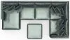 Jackson Furniture Industries 2245/37/31/59/75/12-35 Jackson Furniture Industries 2245/37/31/59/75/12-35 Remington - 5 Piece Modular Sectional (LSF Chaise) And 1 Included Cocktail Ottoman - Pine