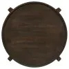 Coaster Fine Furniture 708288-S2 Cota - 2 Piece Solid Wood Coffee And End Table Set - Dark Brown