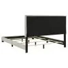 Coaster Fine Furniture 300852Q Dorian - Fabric Upholstered Queen Panel Bed - Cream