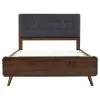 Coaster Fine Furniture 205131F Robyn - Wood Full Platform Bed - Dark Walnut