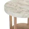Liberty Furniture 701-OT1021 Liberty Furniture 701-OT1021 Danby - Chairside Table - Nutmeg & Alabaster