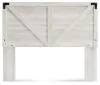 Ashley Furniture EB4121-157 Ashley Furniture EB4121-157 Shawburn - Queen Crossbuck Panel HDBD - Whitewash