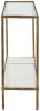 Ashley Furniture A4000443 Ryandale - Console Sofa Table - Antique Brass Finish