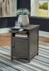 Ashley Furniture T300-317 Ashley Furniture T300-317 Treytown - Chair Side End Table - Gray