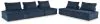 Ashley Furniture A3000662A4 Ashley Furniture A3000662A4 Bales - 5-Piece Modular Seating - Navy