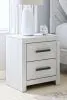 Ashley Furniture B3788-92 Cayboni - Two Drawer Night Stand - Whitewash