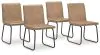 Ashley Furniture D446-02 Pharwynn - Dining Upholstered Side Chair (Set of 4) - Toast