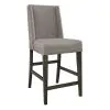 Liberty Furniture 152-CD-O6GTS Double Bridge - 6 Piece Gathering Table Set (Upholstered Counter Chairs) - Dark Chestnut