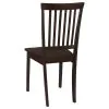 CoasterEveryday 150152 Gomez - 5 Piece Rectangular Dining Table Set - Cappuccino