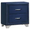 CoasterEveryday 223371Q-S5 Melody - 5 Piece Queen Bedroom Set - Pacific Blue