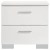 CoasterEssence 300345KE-S5L Jeremaine - 5 Piece Eastern King Bedroom Set - White