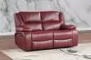 Coaster Fine Furniture 610242 Camila - Upholstered Motion Reclining Loveseat - Red