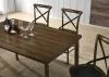 Furniture of America CM3148PT Buhl - Counter Height Table - Burnished Oak