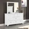 New Classic 00-B2118-DM Jamestown - Dresser & Mirror - White