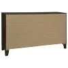 Coaster Fine Furniture 223443 Welsley - 6-Drawer Dresser Cabinet - Walnut