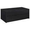 Coaster Fine Furniture 706228 Knapp - Lift Top Cocktail Coffee Table With Dual Drawers - Black