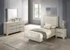 Coaster Fine Furniture 225061T-S4 Trenton - 4 Piece Twin Bedroom Set - Rustic Cream