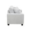 Intercon SY-LS-ASH64-SGC-C Ashbury - Loveseat With 2 Pillows - Soft Gray