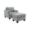 Intercon SY-CH-BWN39-GPH-C Baldwin - Chair - Dalton Graphite