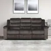 New Classic U1816-30-BRN New Classic U1816-30-BRN Willow - Sofa With Dual Recliner - Brown