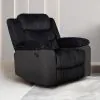 New Classic U1816-13-BLK New Classic U1816-13-BLK Willow - Glider Recliner - Black