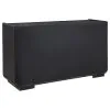 Coaster Fine Furniture 115395 Leandro - 2-Drawer Dining Sideboard Server - Burnished Black