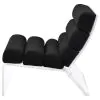 Coaster Fine Furniture 903162 Serreta - Boucle Upholstered Armless Acrylic Chair - Black
