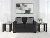 Benchcraft® 28904/38/35 Benchcraft® 28904/38/35 Jasmine Peaks - 2 Pc. - Sofa, Loveseat - Coal