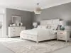 Riverside Furniture 79480-79483-79474 Riverside Furniture 79480-79483-79474 Glenndale - King Storage Bed - Aged White