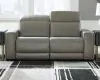Ashley Furniture U94202S10 Ashley Furniture U94202S10 Correze - 2-Piece Power Reclining Sectional - Gray