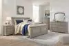 Ashley Furniture B733/31/36/46/54/77/96 Lettner - Queen Sleigh Bed - 6 Pc. - Dresser, Mirror, Chest, Queen Bed - Light Gray