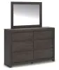 Ashley Furniture PCB3370B1 Fraluna - Dresser And Mirror - Charcoal