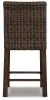 Ashley Furniture P750-130 Paradise Trail - Barstool (Set of 2) - Medium Brown