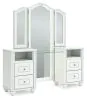 Ashley Furniture PCB1819B16 Kozlani - Vanity With Mirror - White