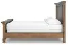 Ashley Furniture PCB779B7 Feddinger - California King Panel Bed - Medium Brown