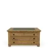 Riverside Furniture 48803 Windsor - Square Cocktail Table - Brandy