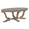 Liberty Furniture 154-OT-3PCS Greystone Mill - 3 Piece Table Set (1 Cocktail 2 End Tables) - Stone White Wash / Wirebrush Distressing