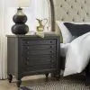 Liberty Furniture 615-BR62-B Americana Farmhouse - Bedside Chest With Charging Station - Black