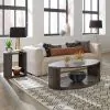 Liberty Furniture 145-OT-3PCS City View - 3 Piece Table Set (1 Cocktail 2 Round End Tables) - Coffee Bean