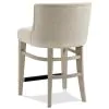 Riverside Furniture 73455 Cascade - Upholstered Curve-Back Counter Stool (Set of 2) - Dovetail