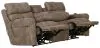 Jackson Furniture Industries 63015-1301/28-1302/28 Tranquility - Power Headrest Power Lay Flat Reclining Sofa With DDT / CR3 Heat / Massage / Lumbar - Pewter