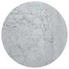 CoasterEssence 108020 Bartole - Round Italian Marble Top Dining Table - White