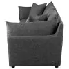 Coaster Fine Furniture 551681-SETB Sasha - 3 Piece Upholstered Sofa - Barely Black