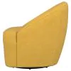 Coaster Fine Furniture 903076 Leon - Upholstered Barrel Accent Swivel Chair - Mustard Yellow