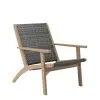 New Classic 60-G5532-3S Radius - 3 Piece Outdoor (2 Chairs & End Table) - Gray