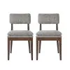 New Classic D2749-20 Miller - Side Chair (Set of 2) - Walnut
